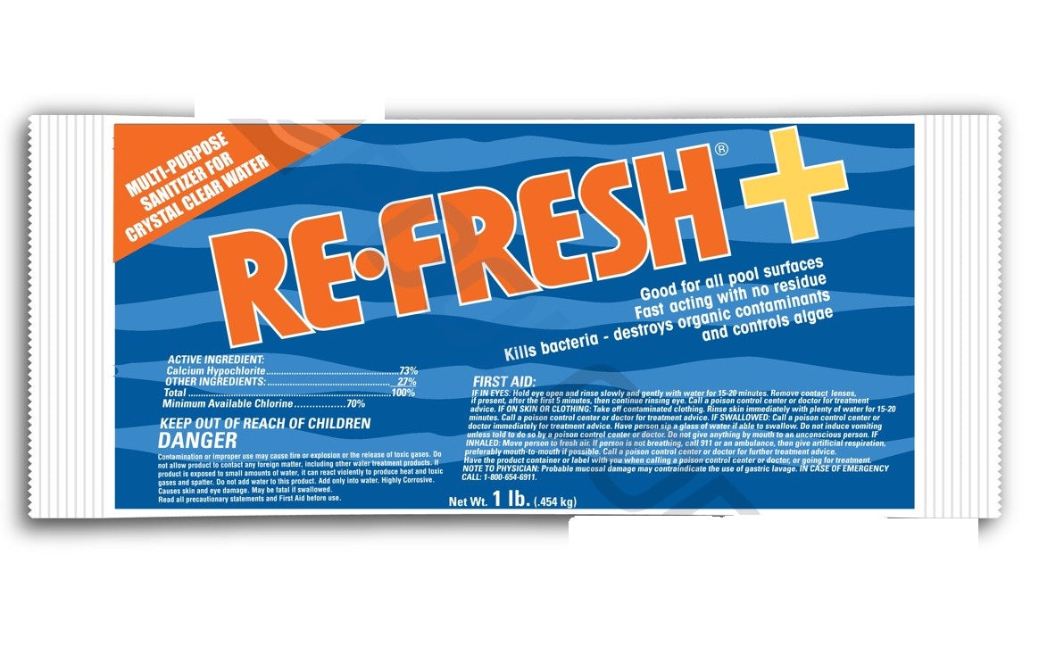 Re-Fresh Chlorine Shock 1lb bag